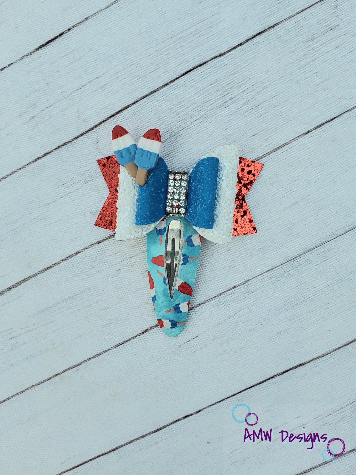 Rocket Pop/ Bomb Pop Snap Clips