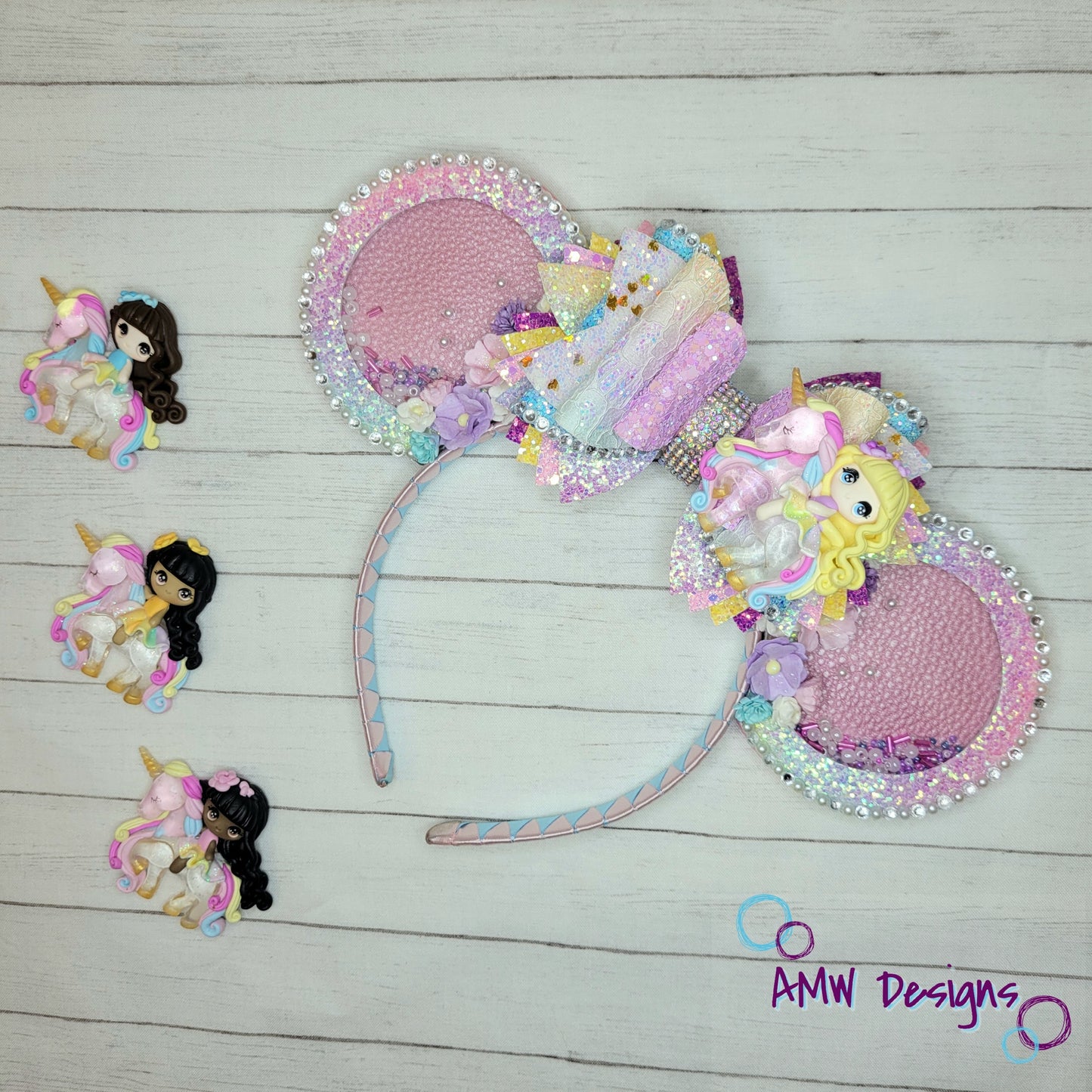 Pastel Unicorn Shaker Ears
