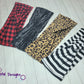 Knit Twisted Headbands- Fall Print '22