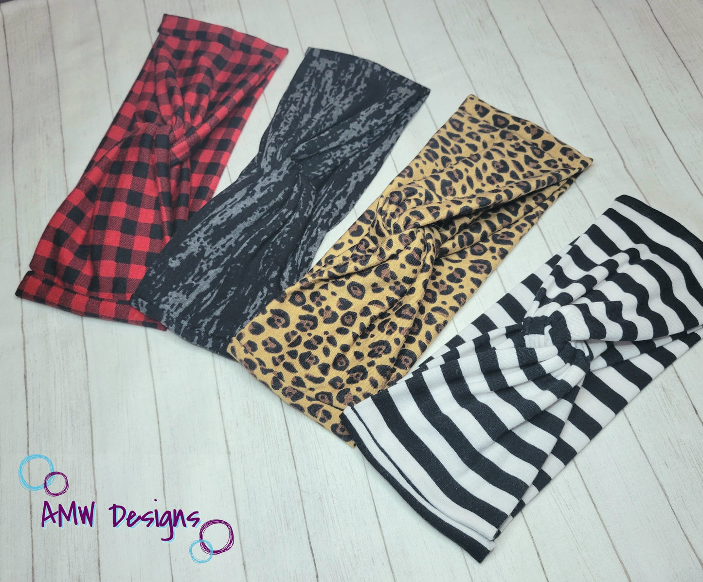 Knit Twisted Headbands- Fall Print '22