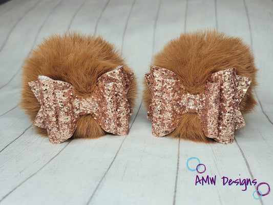 Copper Pom Piggies