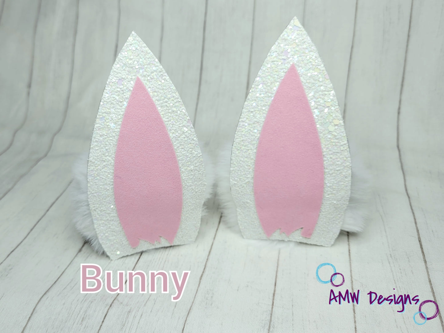 Bunny Ear Pom Piggies