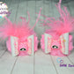 Snowball Snack Cake Pom Piggies