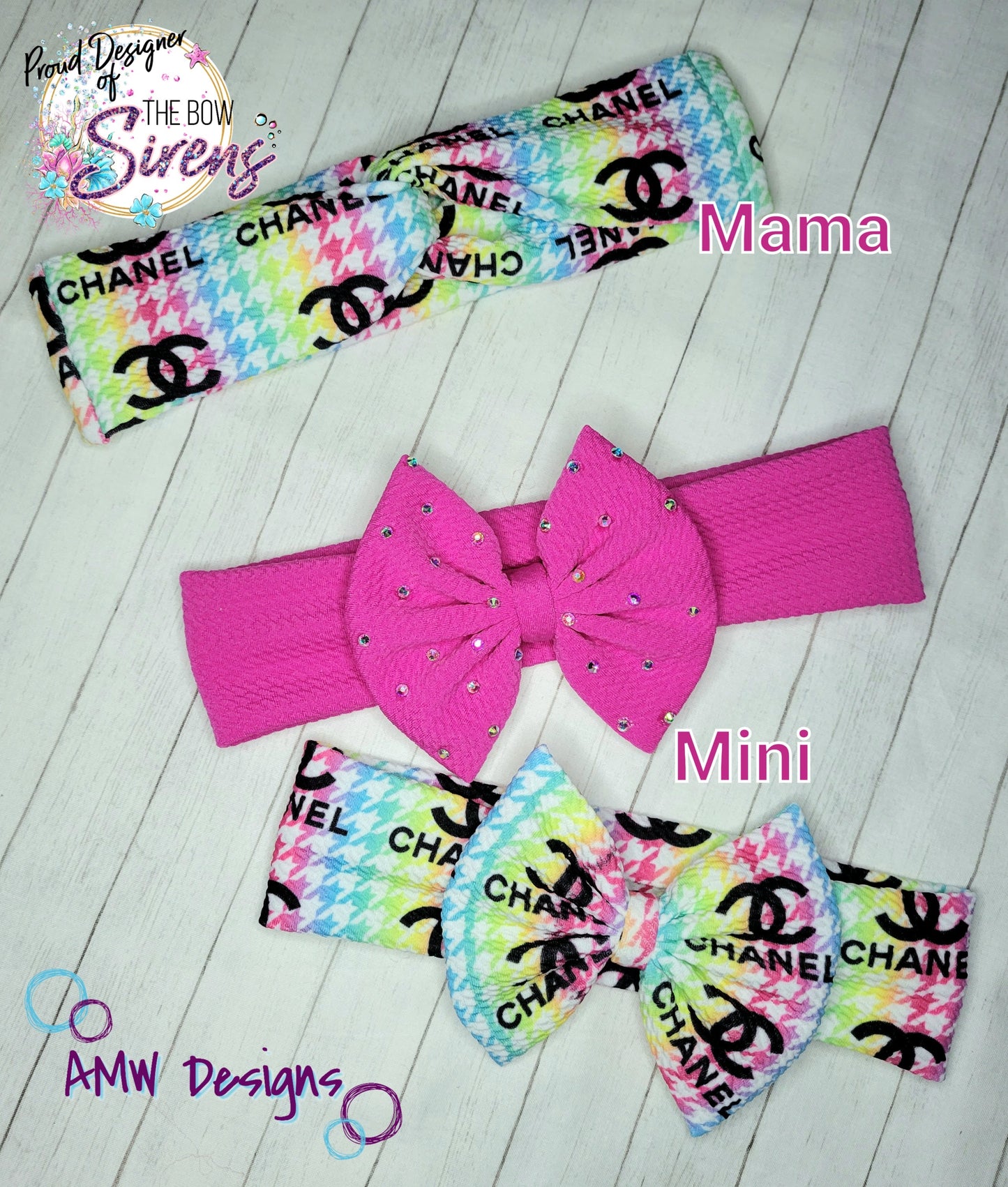 'Inspired By Brands' Knit Headbands