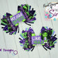"My Dad is Strong, like the Hulk!" XL Pigtail Bows