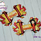 "My Dad is Smart, like IronMan!" XL Pigtail Bows