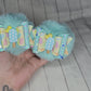 Blue Popsicle Pom Piggies